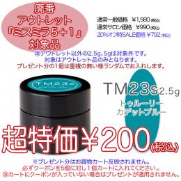 2025 サマーセール 廃番アウトレット￥200 ミスミラ TM23S 2.5g