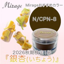 2026秋期技能検定1級『銀杏(いちょう)』お勧め商品 ミラージュカラーパウダーN/CPN-8 7g