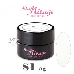 MissMirage S1 シアーホワイト 5g