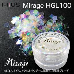 Mirage オーロラ四角グリッターHGL100 2g　安心安全化粧品グレード